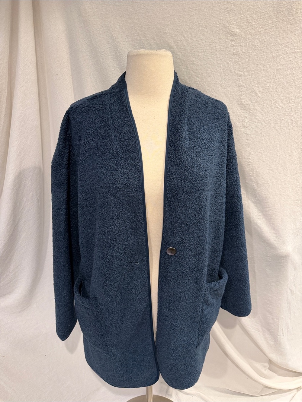 Pure Jill  Teddy Cardigan Sweater